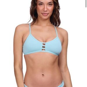 Jolyn Light Blue Tomcat Top